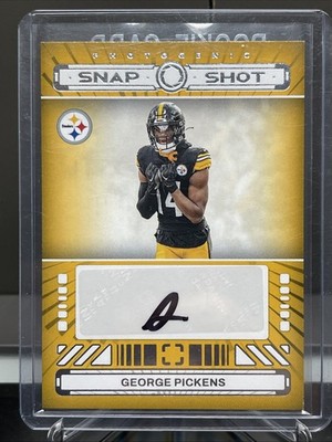 2024 Panini Photogenic Football George Pickens Auto Pittsburg Steelers 