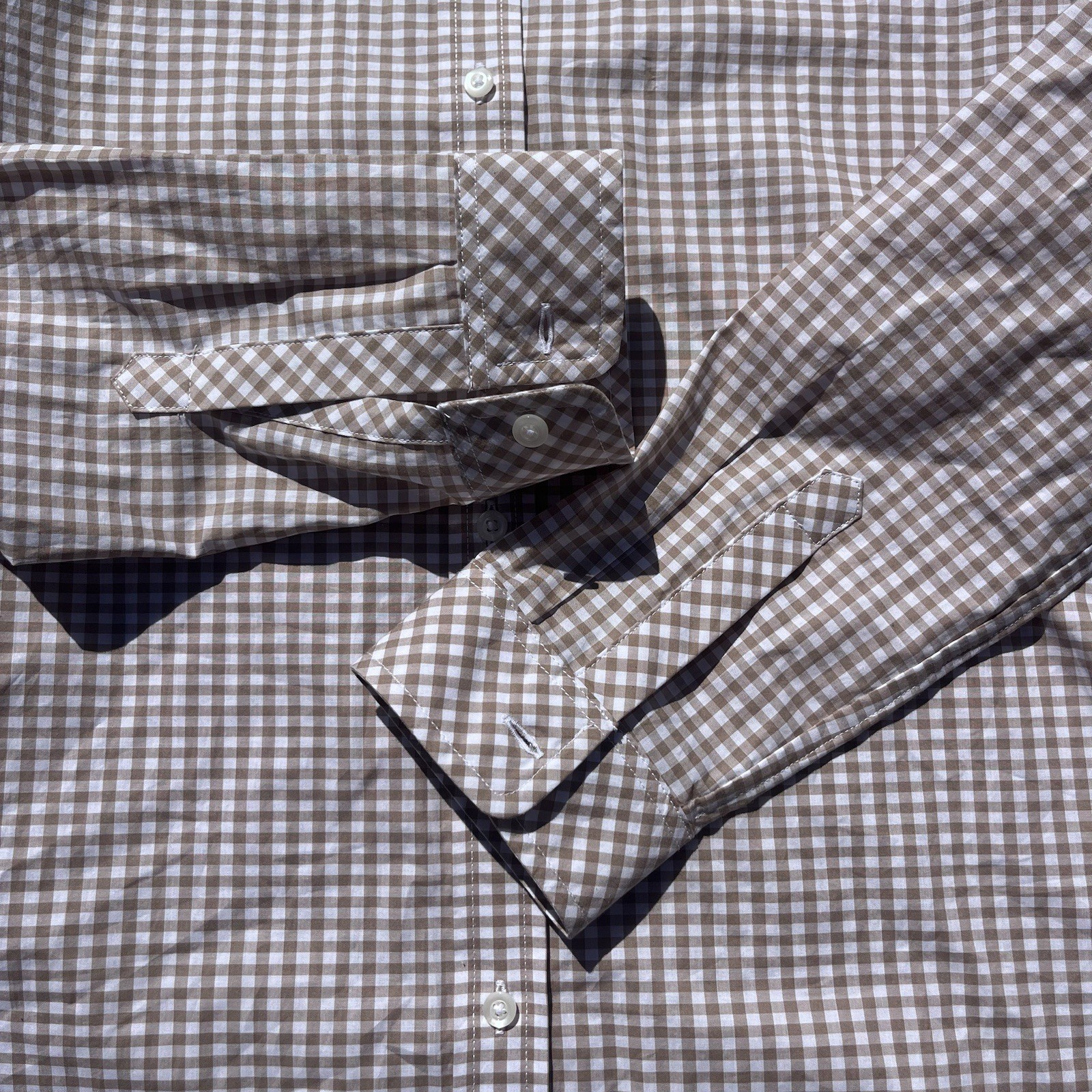 Pendleton Button Up Size Small Checkered Gingham … - image 5