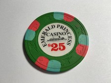 $25 Empress Princess Casino, Wet Chip 