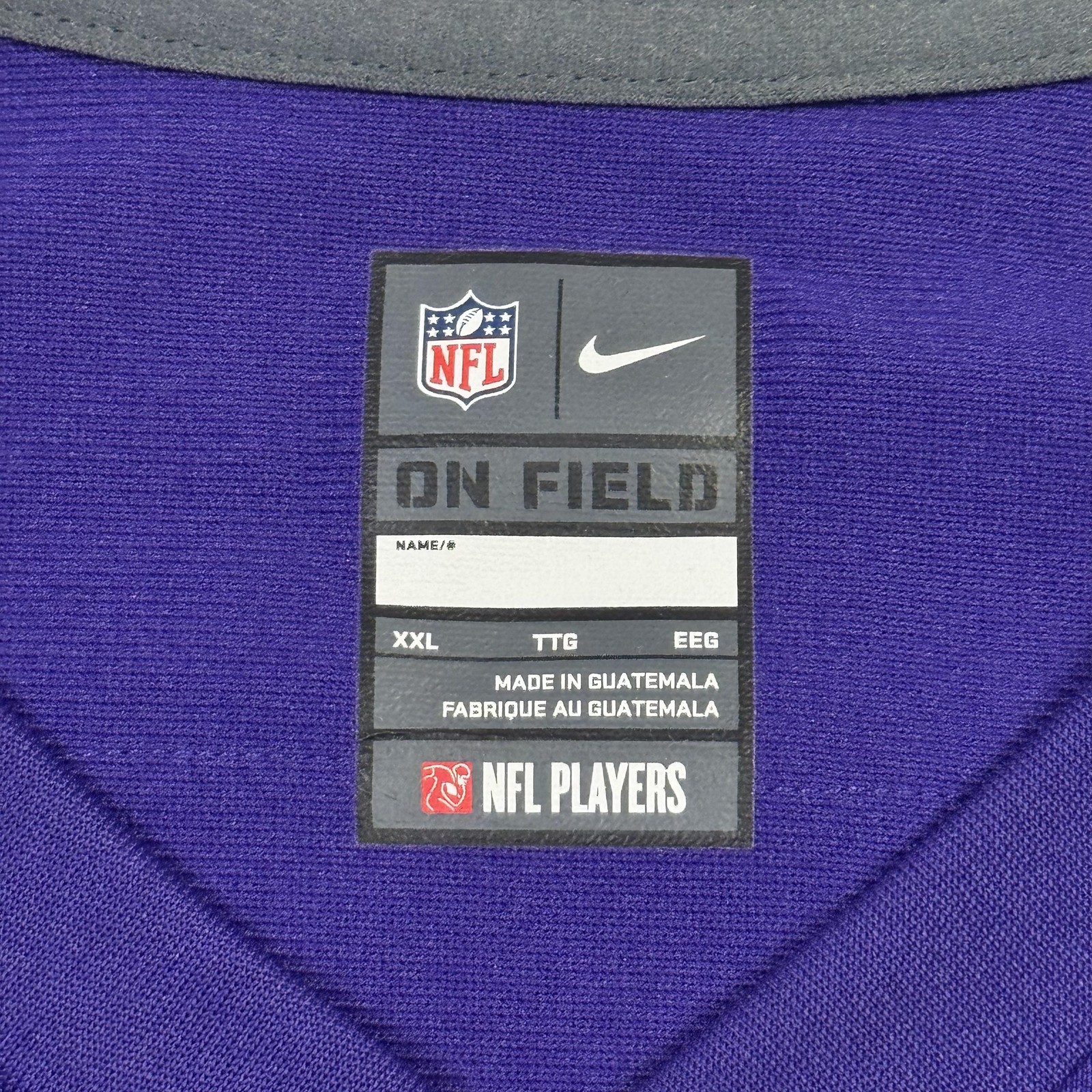 Nike Minnesota Vikings Adrian Peterson $28 Jersey Mens 2XL Purple NFL Football thumbnail 7