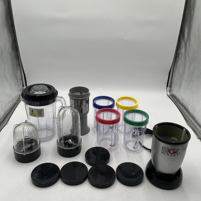 The Original Magic Bullet Blender w/ 2 Blade Attachments MB1001 22 Piece Set