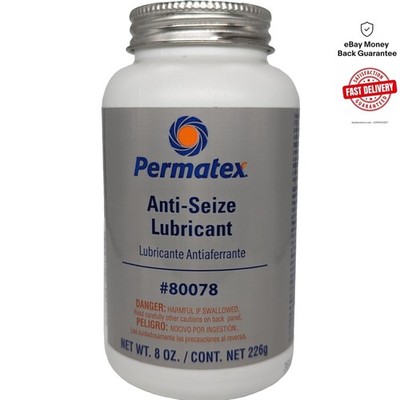 Industrial Grade Anti-Seize Lubricant, 8 oz. Bottles, Pack of 12 for Tough Tasks