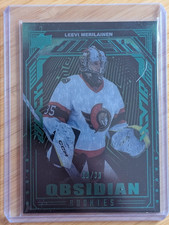 2023-24 Upper Deck SPx Hockey LEEVI MERILAINEN Obsidian Rookies Card 18/30 OR-31