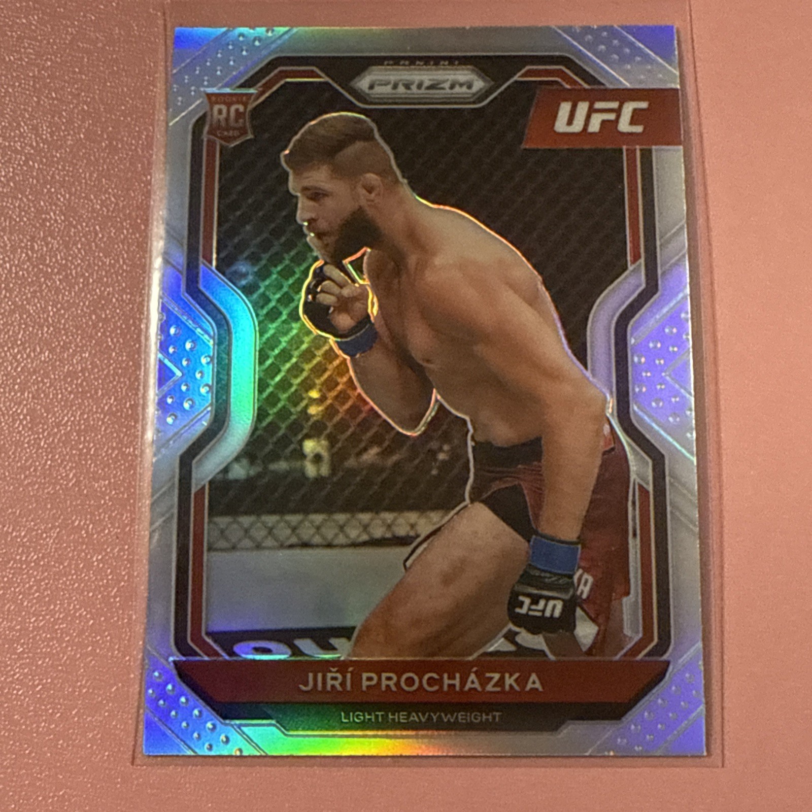 2021 Panini Prizm UFC Jiri Prochazka #84 Silver Rookie RC
