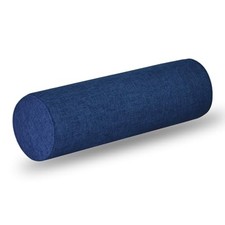 Neck Roll Pillowcases with Zipper - Full Moon Bolster/Round Cylinder 6x24 Blue