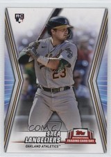 2023 Topps International Trading Card Day Baseball Shea Langeliers Rookie RC zi1. rookie card picture