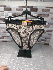 NWT Maidenform 3 Pair Everyday Luxe Sz. M/6 HIGH LEG Panties DM3THB A1FV