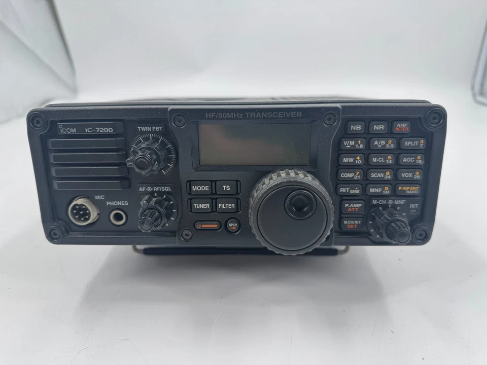 ICOM IC-7200M 50W HF/50MHz All Mode Transceiver Amateurfunk Near MINT - Bild 2 von 4