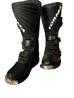 Forma Motorcycle Kids Trial Boots Size 13 / Eu 34 / Uk 2 Black