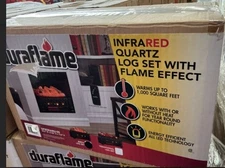 Duraflame DFI030ARU 20.5”  Infrared Quartz Set Heater with Ember Bed and Logs