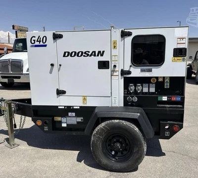 2022 Doosan Diesel Generator 3Phases - Image 1 of 4