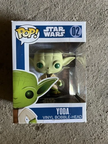 Funko Pop! Star Wars Yoda Vinyl Bobble-Head Series 1 #02