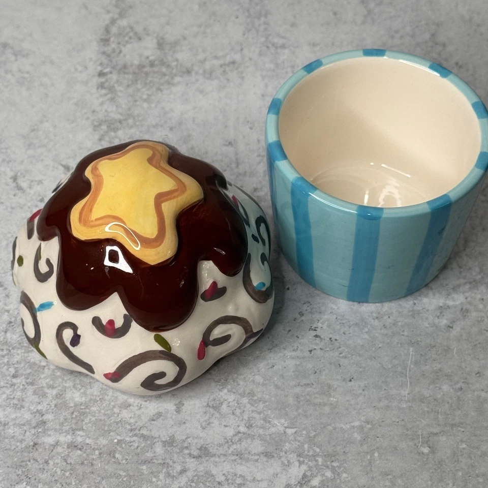 Caja baratija para cupcakes American Atelier Confections decoración de cerámica Foto 2 de 4