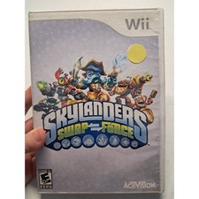 Skylanders Swap Force Nintendo Wii Game Activision RVL-SVX-USA-B0 Bundle Version
