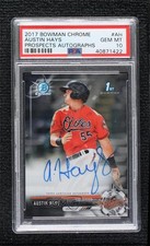 2017 Bowman Chrome Prospect Auto Austin Hays #CPA-AH PSA 10 GEM MT Auto ek4