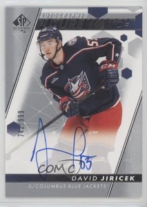 2022-23 SP Authentic Auto Future Watch /999 David Jiricek #151 Rookie Auto RC