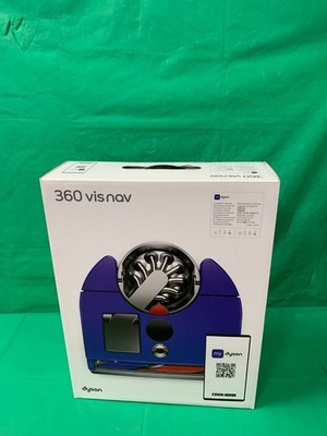 Dyson 360 Vis Nav Robot Vacuum In Blue/Nickle With Smart Navigation New 