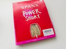 Spanx Power Shorts Shaper 2744 Soft Nude Size M