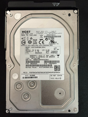 NetApp 111-01502  3TB SAS Drive - 6Gbps - FDE/DA - HUS724030ALS641 - 0B26929