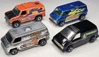Hot Wheels Blackwall 4 Super Van California Crusin Rollerblade Baja Breaker