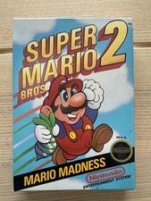 Nintendo NES super mario bros 2 CIB GREAT CONDITIONS