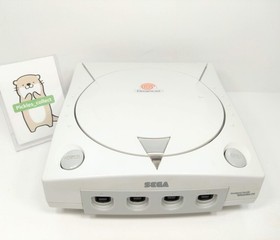 Dreamcast Console white HKT-3000 w/Visual Memory Language Japanese Tested 0227F