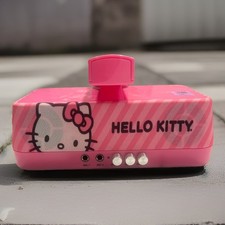 Sanrio Hello Kitty Pink Karaoke Sound System for Tablets Phones