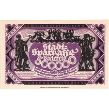 [#293802] Germany, Bielefeld, 500 000 Mark, 1923-08-20, UNC