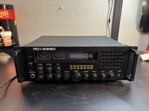 Ranger RCI-2990 Base Station Radio W/ Fan, Rack System FM/AM/USB/LSB/CW/PA CB - Zdjęcie 2 z 16