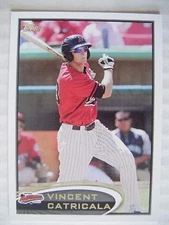 VINCENT CATRICALA 2012 Topps Pro Debut baseball card HAWAII-MANOA JESUIT HS #219