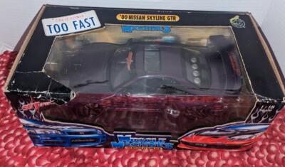 MUSCLE MACHINES 2000 NISSAN SKYLINE GTR PURPLE | eBay