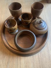 Wooden Jerusalem Breakfast Set