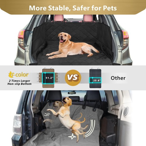 SUV Cargo Liner for Dogs - Waterproof Pet Cargo Liner with Side Flaps, Comfor... - Picture 7 of 7