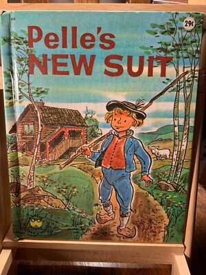 VINTAGE 1962 ''PELLE'S NEW SUIT'' WONDER BOOK BY ELSA BESKOW RARE HC