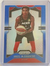 2020 Panini Prizm WNBA Blue /149 Angel McCoughtry Las Vegas Aces