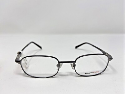 Turboflex Eyeglasses Frames O1077 43-17-125 20 Grey Full Rim XT38