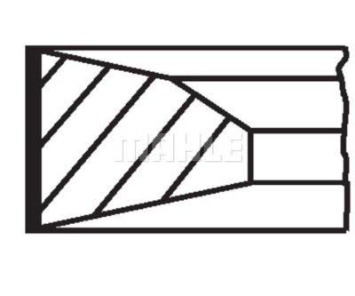 MAHLE ORIGINAL Piston Ring Kit 005 26 N0