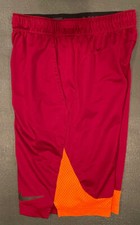 Nike Boys Burgandy Dri-Fit Shorts EUC Size Large
