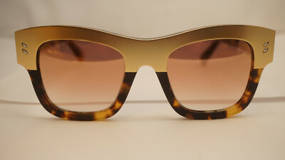 Stella McCartney Sunglasses New Gold Havana Grey SC0047S 003 