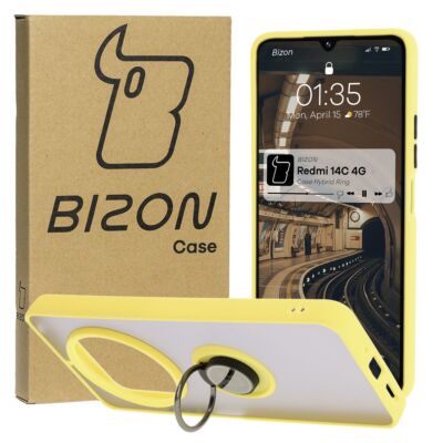 Handyhülle für Xiaomi Redmi 14C 4G / POCO C75 Bizon Case Cover Schutz Hülle Gelb