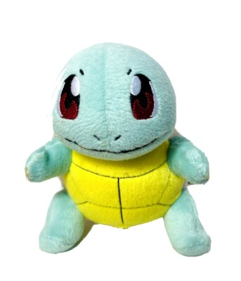 NWOT Tomy Authentic Pokemon Plush Squirtle The Turtle 8'' Stuffed Toy 2016