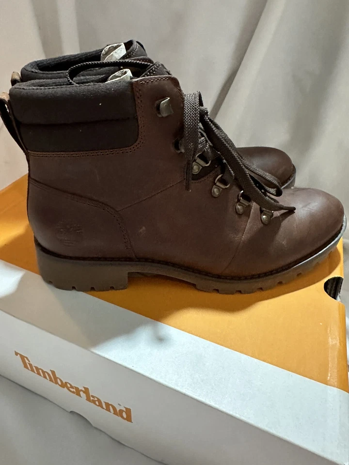 Timberland Ellendale Senderista Para Mujer 8.5 Medio Alto Botas de Senderismo Zapatos $99.99 Nuevo en Caja Foto 4 de 4
