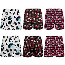 Ropa interior para hombre Vacaciones Boxer Shorts Cintura elástica Calzoncillos Cómodos Ropa de playa