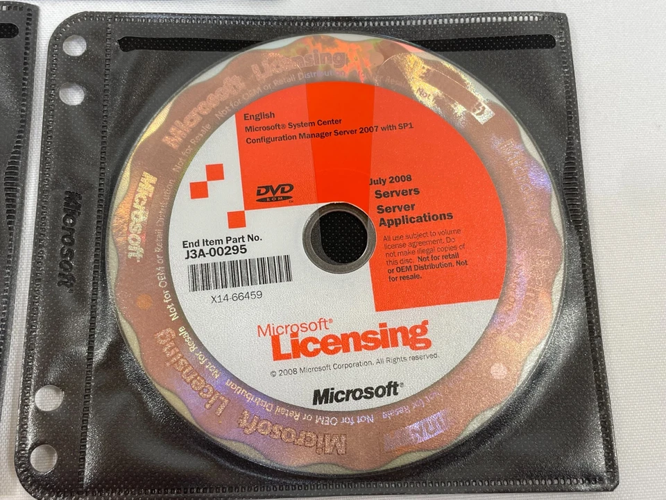 Microsoft System Center Configuration Manager 2007 con juego de DVD SP1 PC Windows Foto 2 de 4