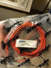 WESTEK ELECTRONICS-BANTAM TO ALLIGATOR CLIPS 8' RED TC260RX -10168875