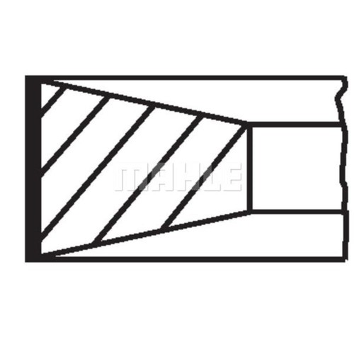 MAHLE Kolbenringsatz Kolbenringzange für KIA Cee'D SW ED Pro Hyundai i30 FD - Bild 1 von 6