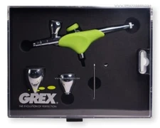 Grex Genesis.XGi3 Double Action Gravity Feed Airbrush 0.3mm Multiple Color Cups