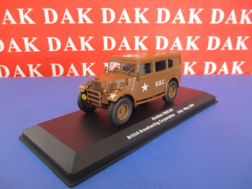 Die cast 1/43 Modellino Furgone Humber FWD HU BBC Italy 1944 - Immagine 2 di 4
