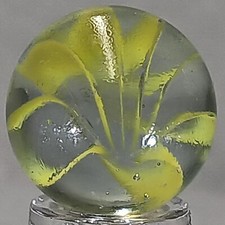 Vintage 8 Vein Cat's Eye Marble .61 Inches Near-Mint Condition Combined Shipping