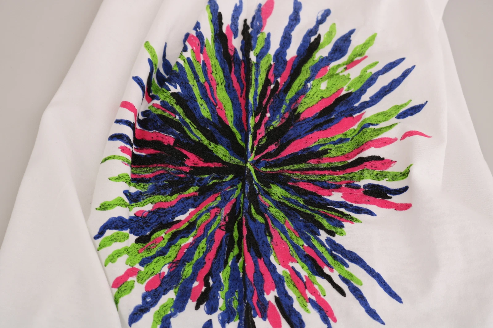 Bodycon Senza Maniche DSQUARED2 Abito Stampato Bianco Collo Crew Mini IT38 US4 XS $350